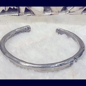 Jes MaHarry - ‘Be One with Nature’ Sterling Silver Cuff